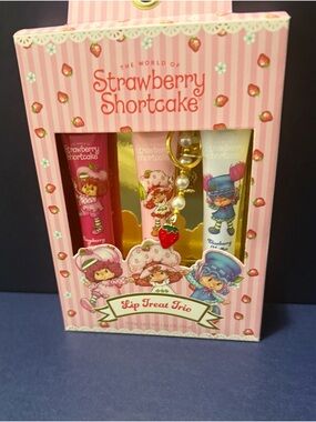 Strawberry Shortcake Lip Treat Trio - Pink